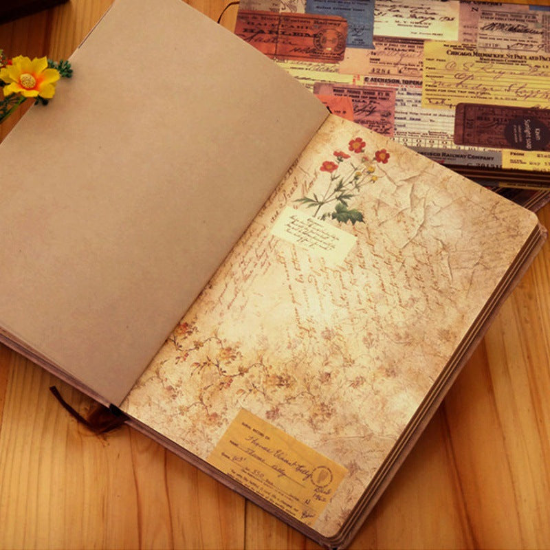 Wholesale Creative Ledger Color Page Illustration Notebook